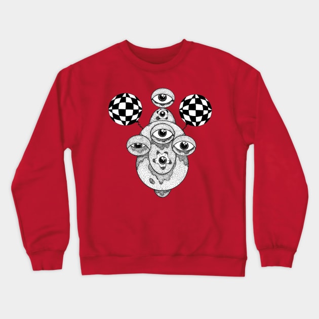 Mr. Droopsalot Crewneck Sweatshirt by Zenferren